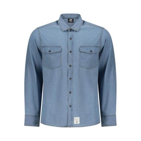U.S. Grand Azzurro Cotton Mens Men's Shirt